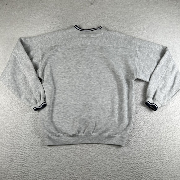 Vintage Navy Midshipmen Sweatshirt Mens Large Gray Crewneck NCAA Gear For Sports - Picture 6 of 11